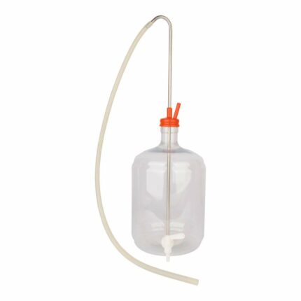 Silikoninen Carboy käymisastian korkki, jossa on kiinni lappo