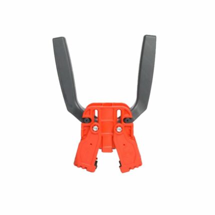 Mustapunainen korkituslaite Captain sivusta