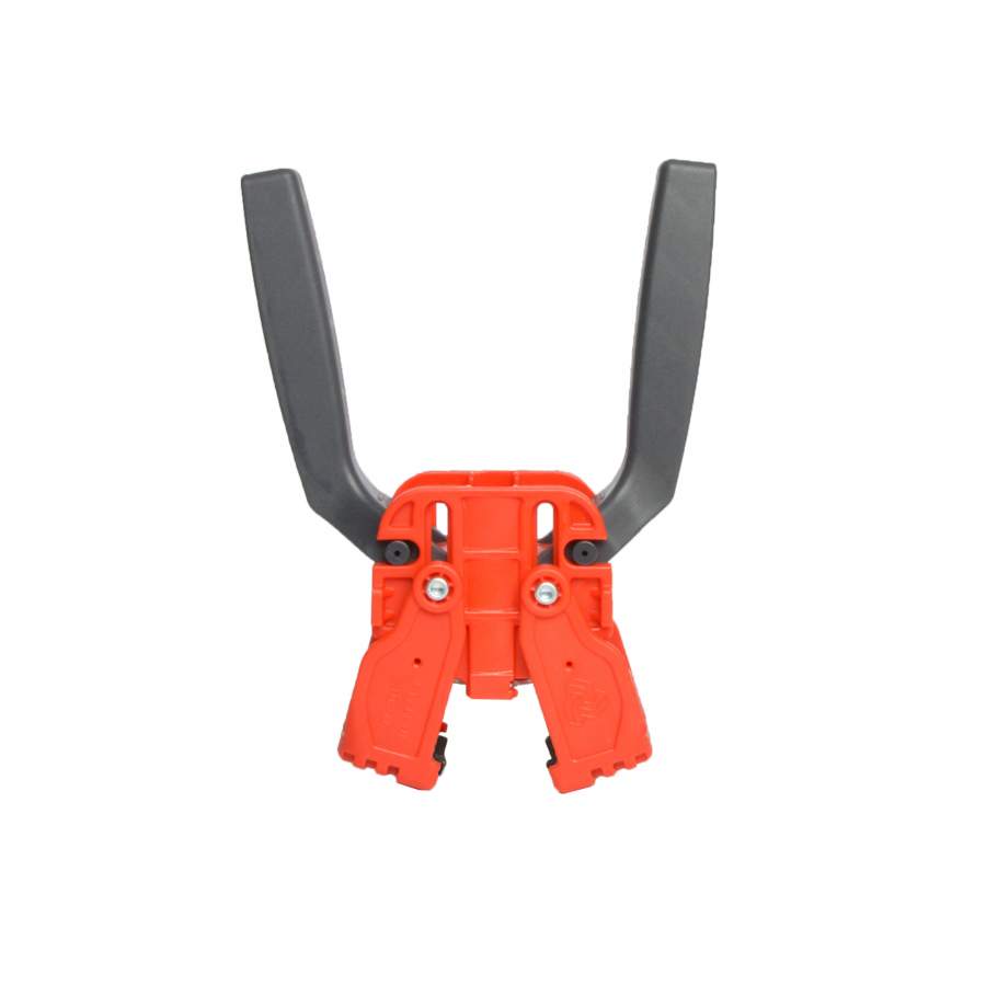 Mustapunainen korkituslaite Captain sivusta