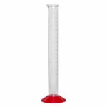 kaksiosainen 210 millilitrainen mittalasi kokonaisena