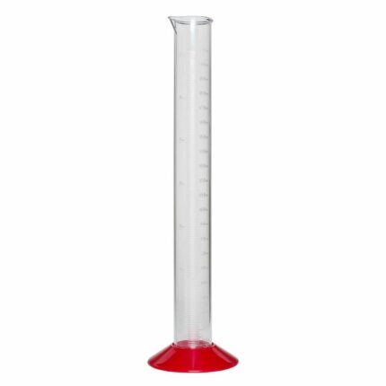 kaksiosainen 210 millilitrainen mittalasi kokonaisena