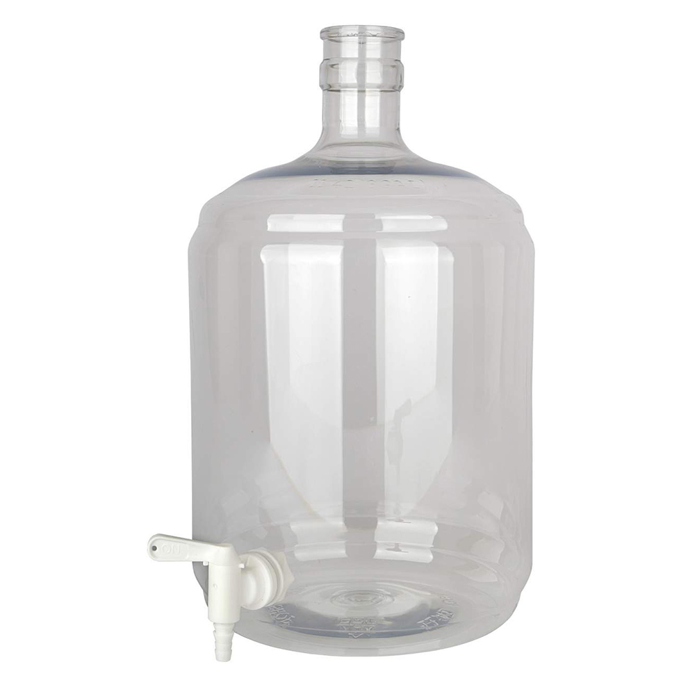 PET Carboy käymisastia 12 l hanalla 12 litrainen PET Carboy käymisastia hanalla