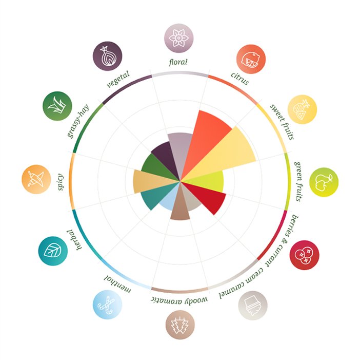 Amarillo humalan makukartta