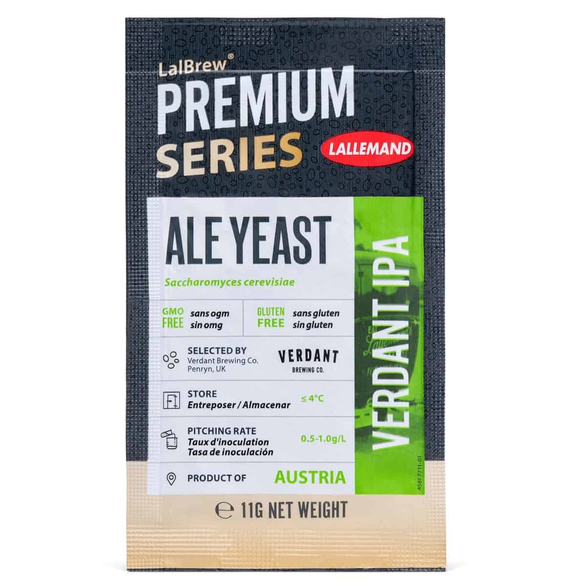 lallemand-labrew_verdant_ipa_kuivahiiva Lalbrew lallemand ale yeast kuivahiivapakkaus 11 grammaa