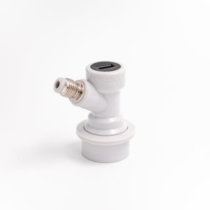 Ball-lock -pikaliitin kierteellä kaasulle