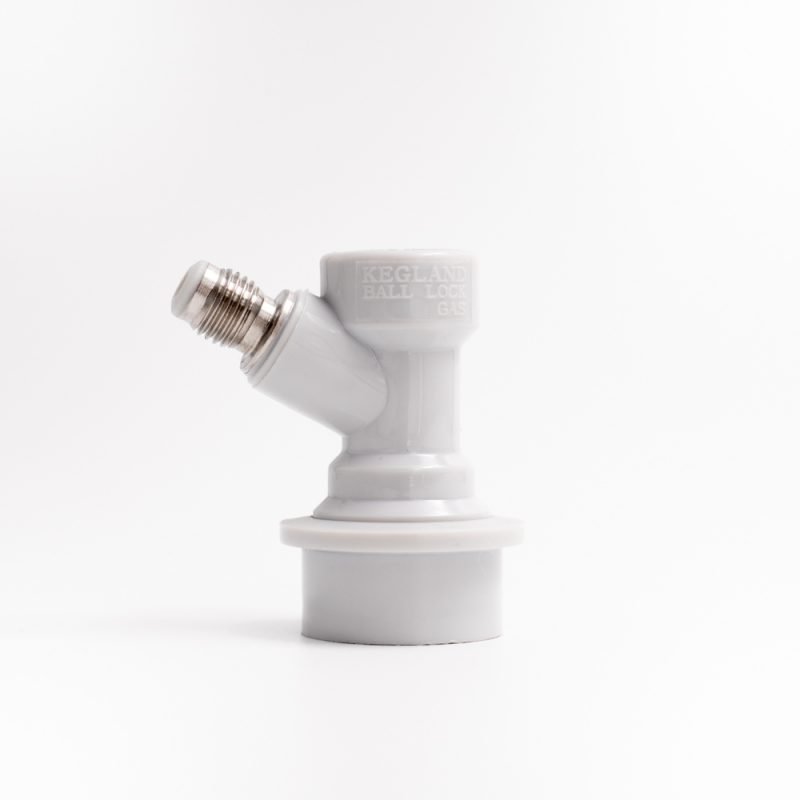 Pikaliitin kaasulle kierteellä - Ball-lock