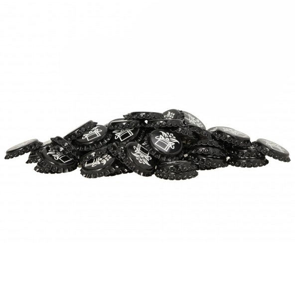 Hapensyöjä kruunukorkki 26 mm humalapää 100 kpl Hapensyöjäkorkki 26 mm