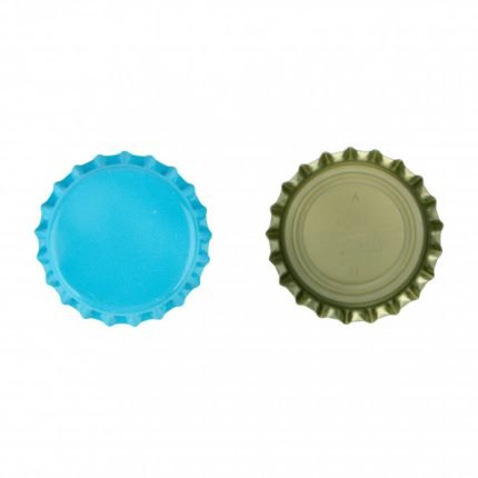 Sähkönsininen hapensyöjä kruunukorkki 26 mm