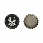 Lasipullo kruunukorkki