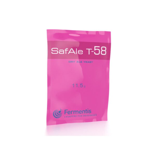 Fermentis SafAle T-58 Ale-kuivahiiva Fermentis SafAle T-58 kuivahiivapakkaus