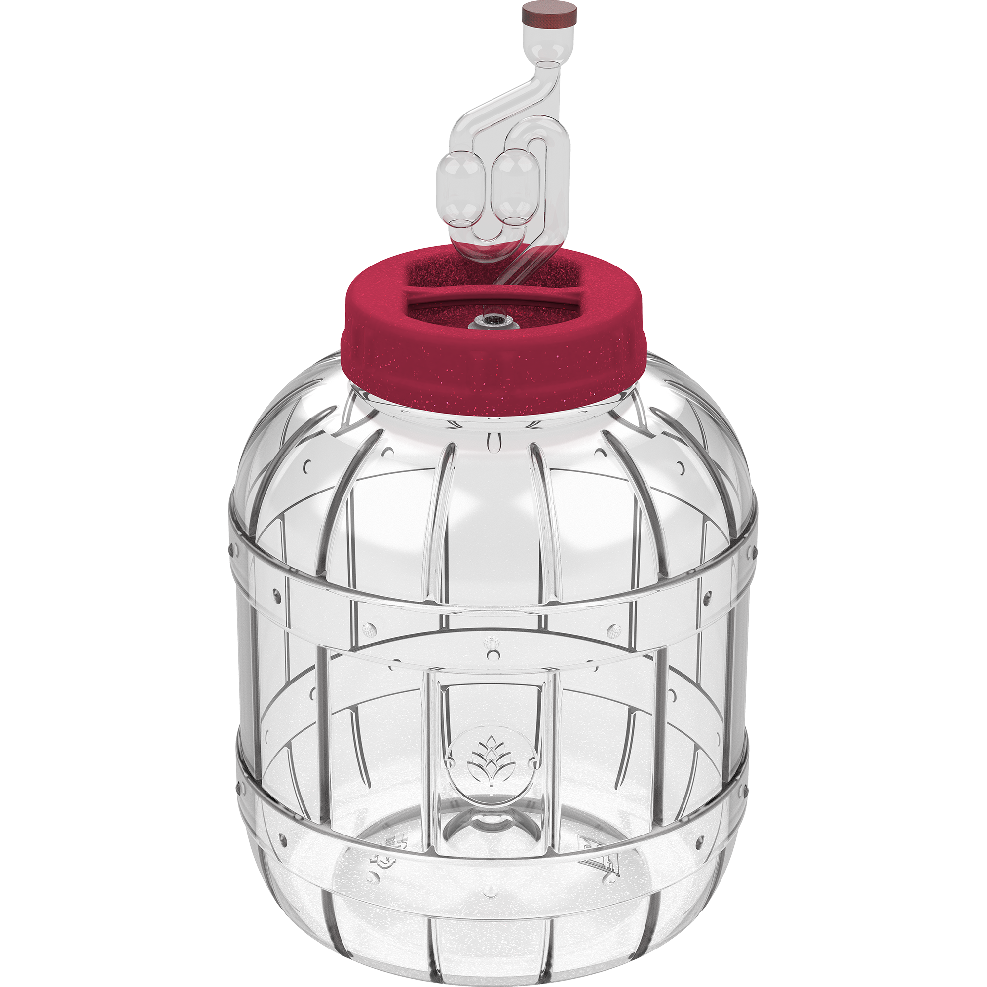 5 litran käymisastia vesilukolla (2)