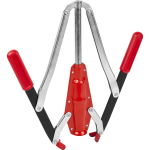 Kaksivipuinen viinipullon korkitin