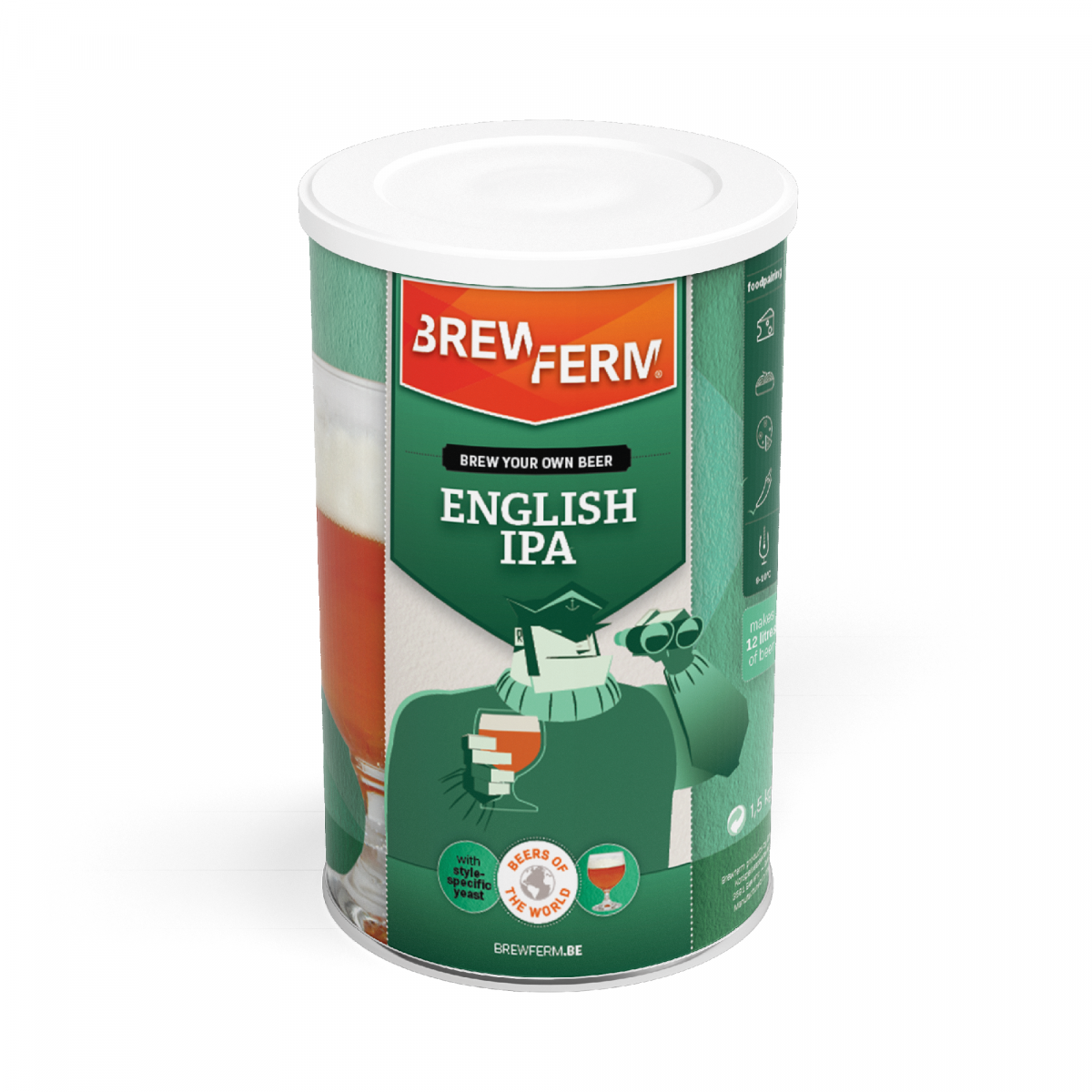 English IPA Brewferm olutuute