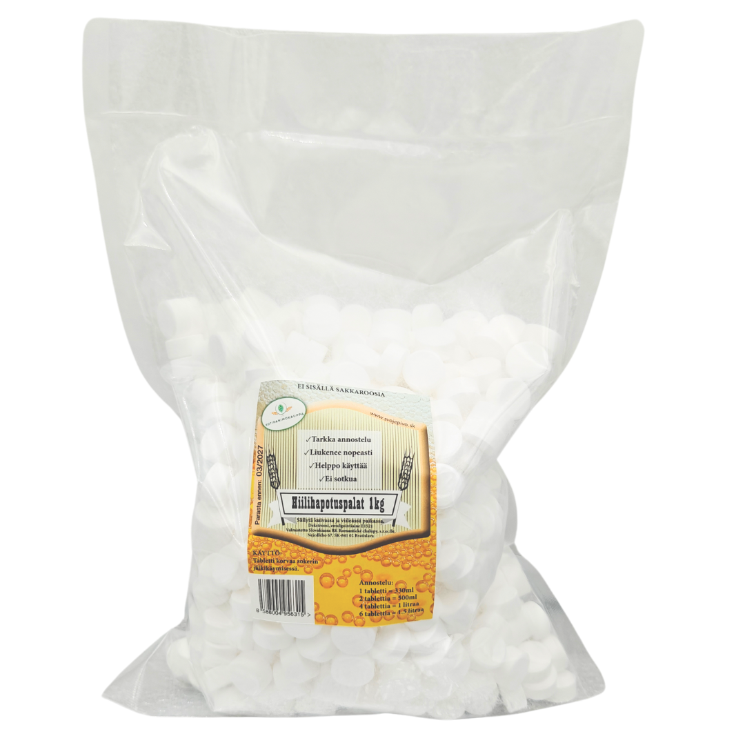 Hiilihapotuspalat 1 kg Hiilihapotuspala 1 kg